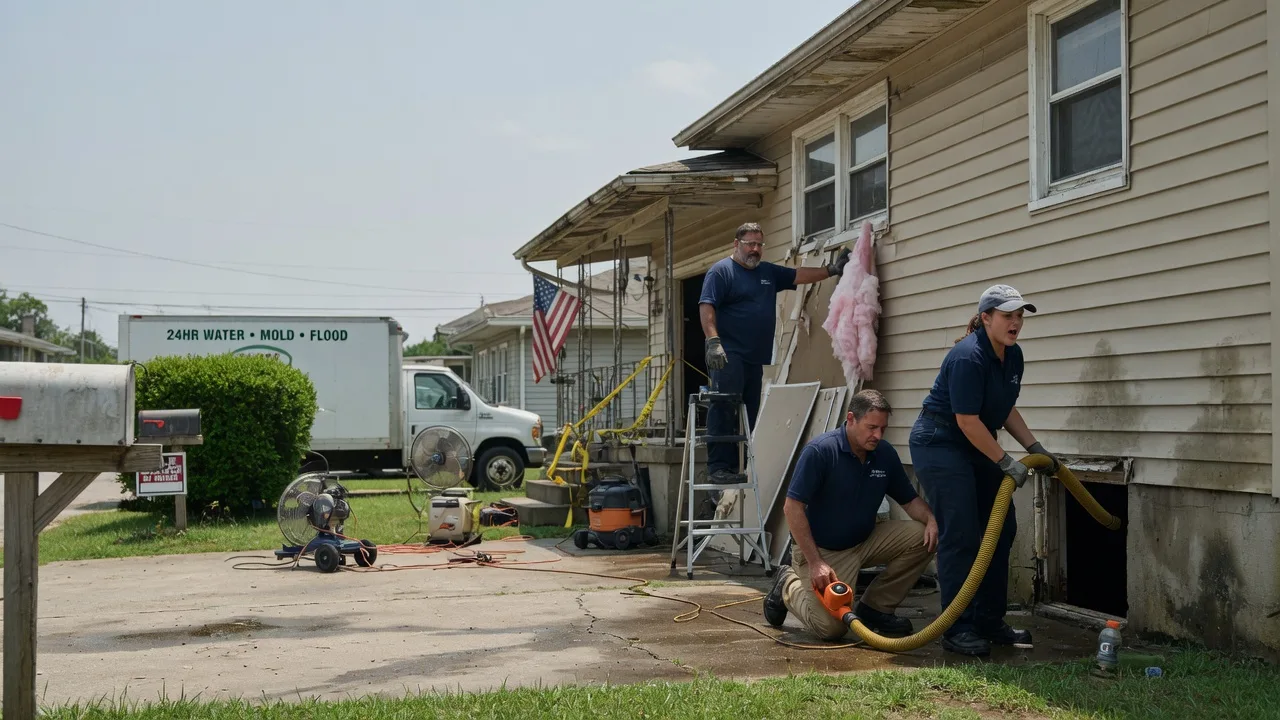 Water Damage Repair in Cleburne, TX near me